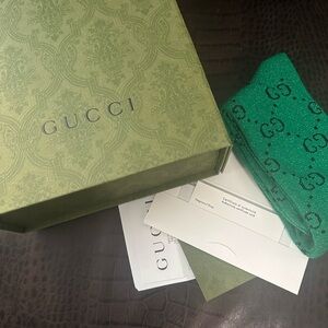 Gucci Emerald Green Socks